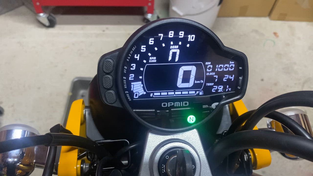 OPMID OP MULUTIMETER　オプミッド　マルチメーター　おまけ付き OP MULTI MTER - オプミッド MOTORCYCLE ACCESSORIES