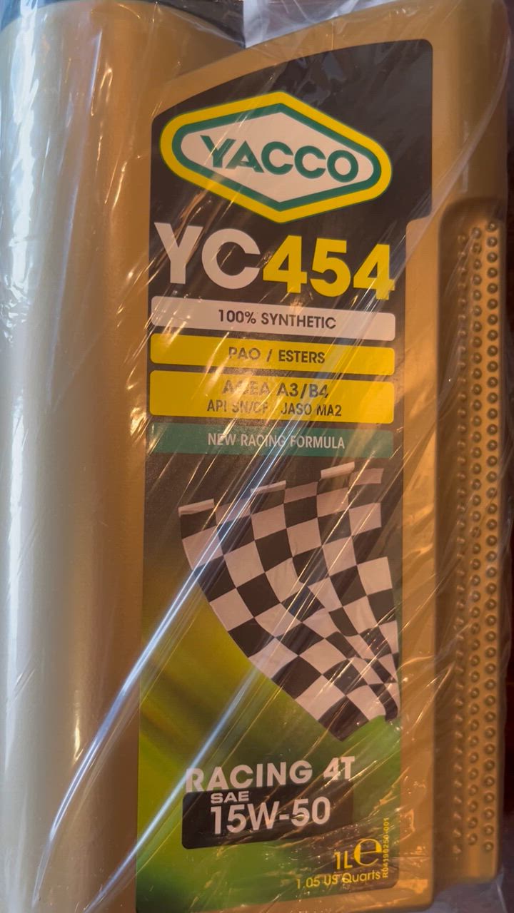 YACCO YC454 15W-50 エンジンオイル 3本セット 楽天市場】正規輸入品 YACCO GALAXIE 15W-50 ヤッコー