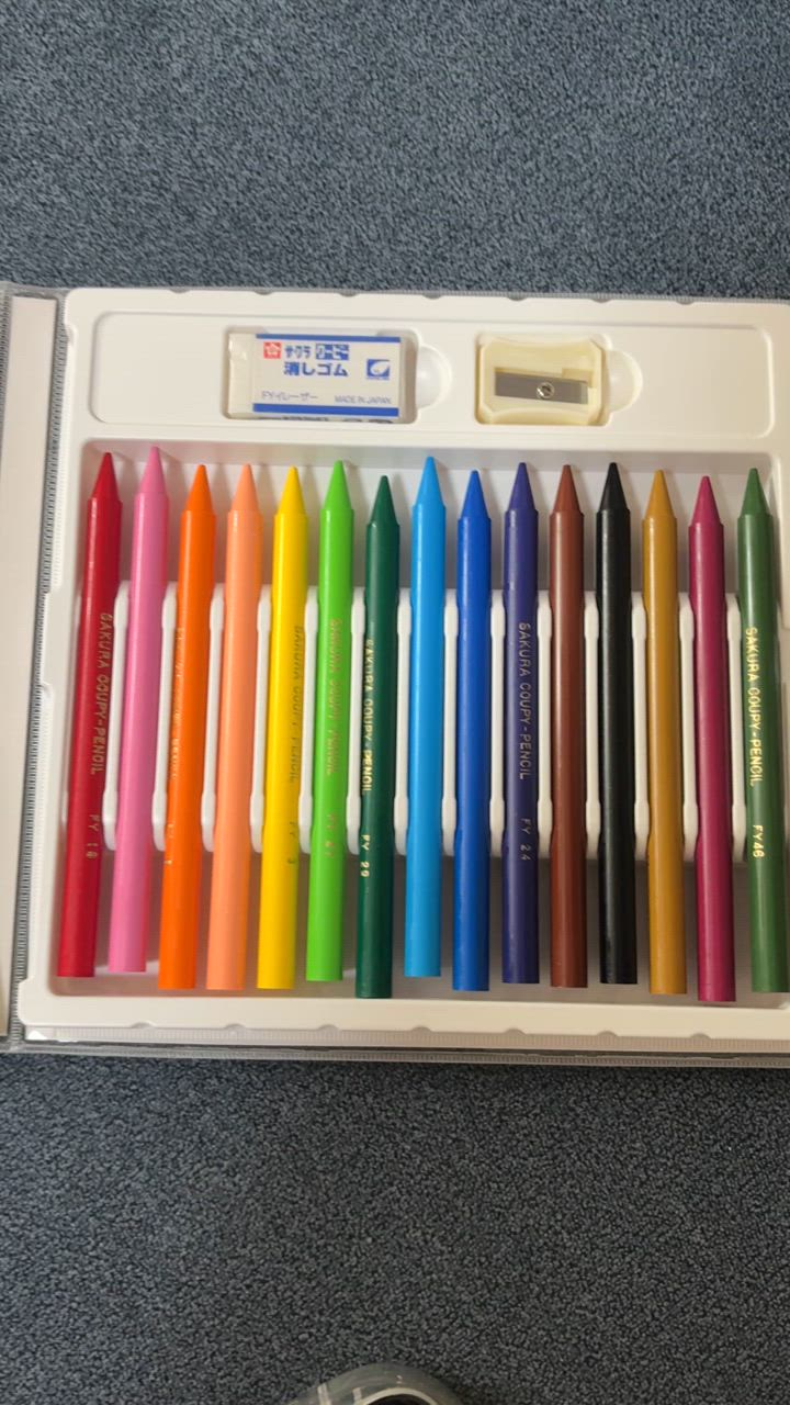 (未使用･未開封品)　サクラクレパス 小学生専用 クーピーペンシル 15色セット(12色+3色) v1yptgt Amazon | サクラクレパス 小学生専用 クーピーペンシル 15色