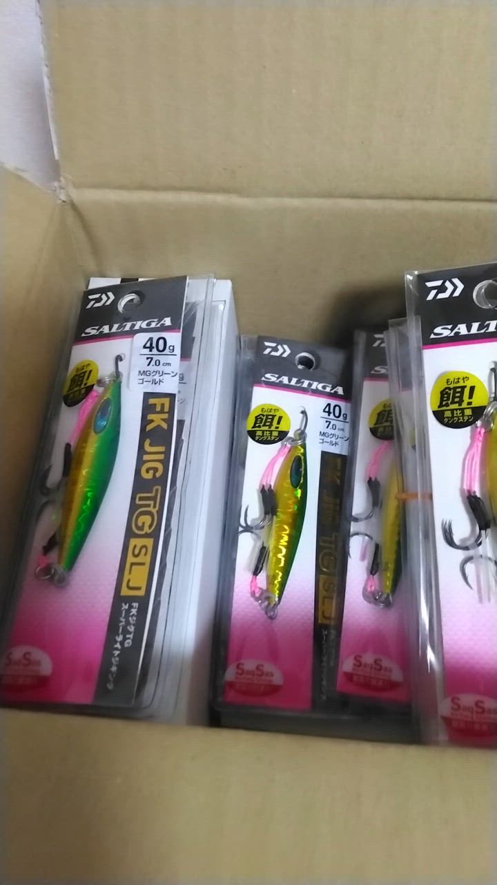 【未使用品】FK JIG / FK JIG TG 5個セット DAIWA（釣り） 【目玉商品】ダイワ ソルティガ FKジグ TG SLJ