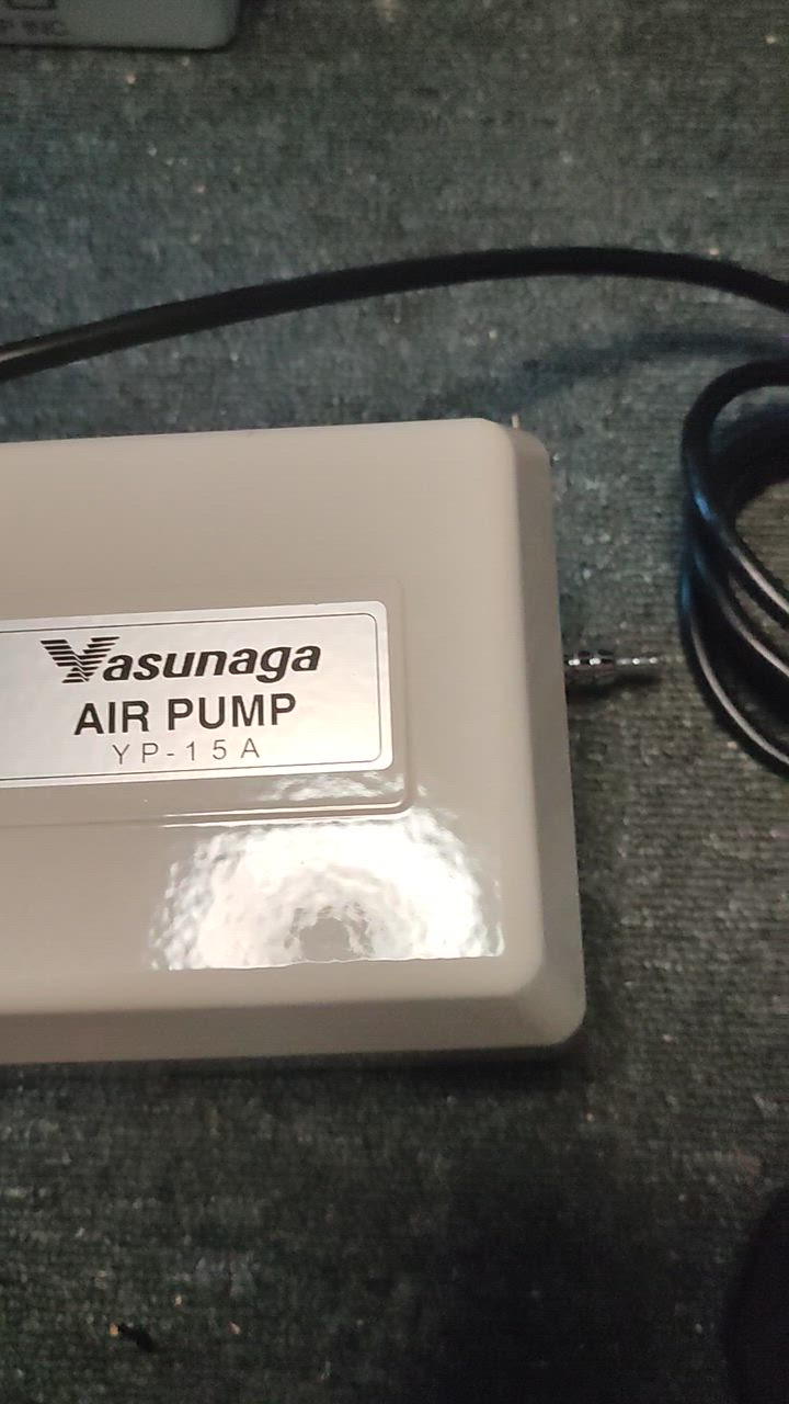 Yasunaga  安永エアポンプ　YP-15A  中古品　アクアリウム Yasunaga 安永エアポンプ YP-15A 中古品 アクアリウム