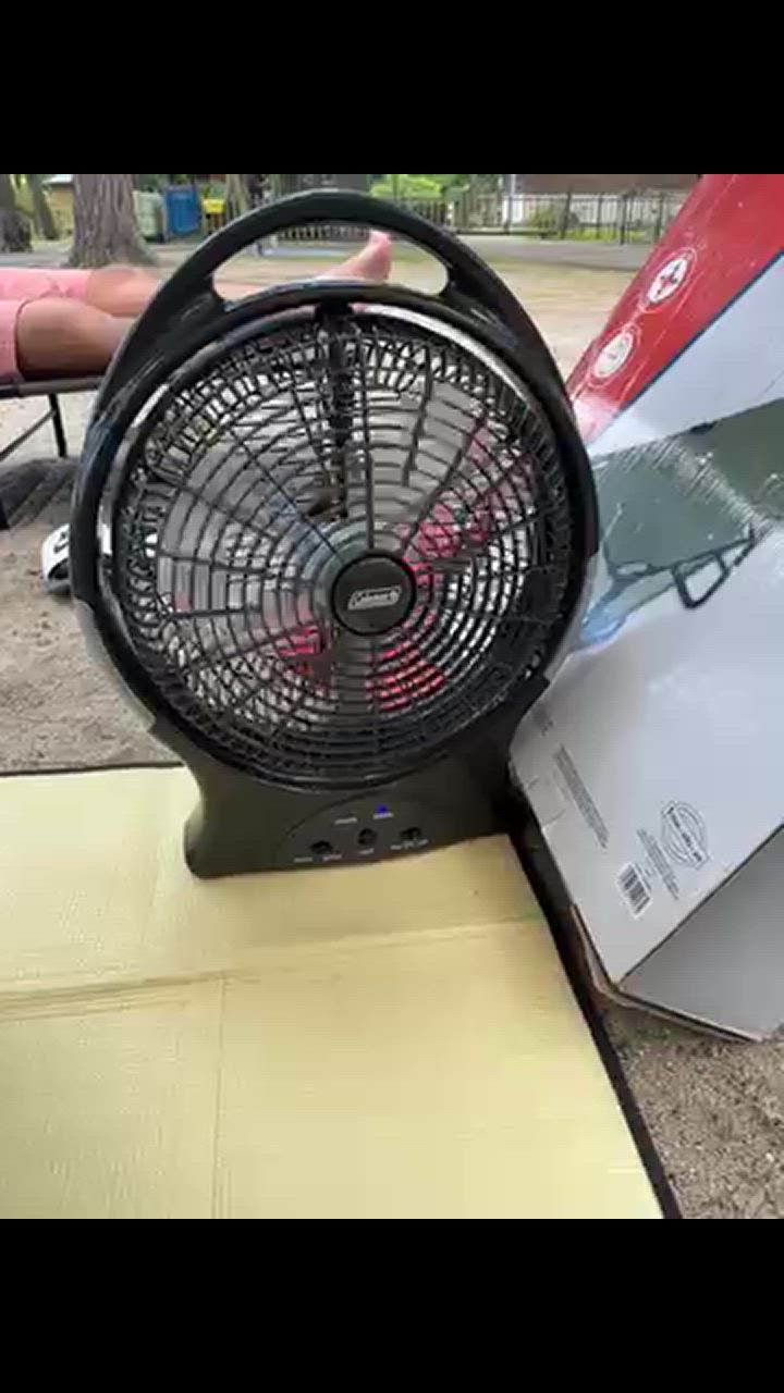 コールマン!扇風機!3way!100v!12v!チャージ!さ新品未使用品! 5436f9148ca99df7dc_1.jpg