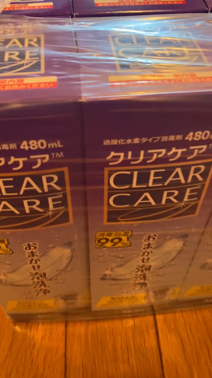 new (480ml）【6本】エーオーセプト クリアケア コンタクト