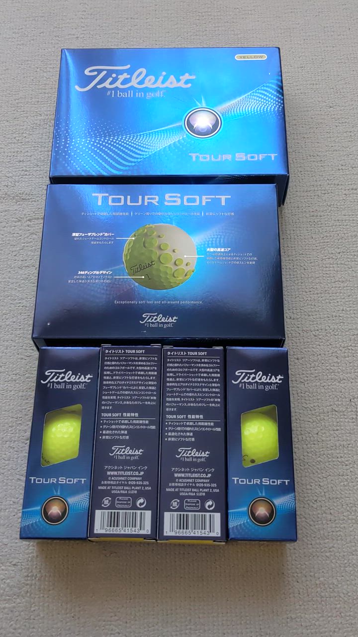 タイトリスト TOUR SOFTボール（イエロー）3ダース 楽天市場】タイトリスト ツアーソフト tour soft イエローの通販