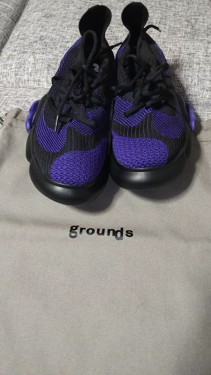 grounds スニーカー / グラウンズ 別注MOOPIE RF/ Purple