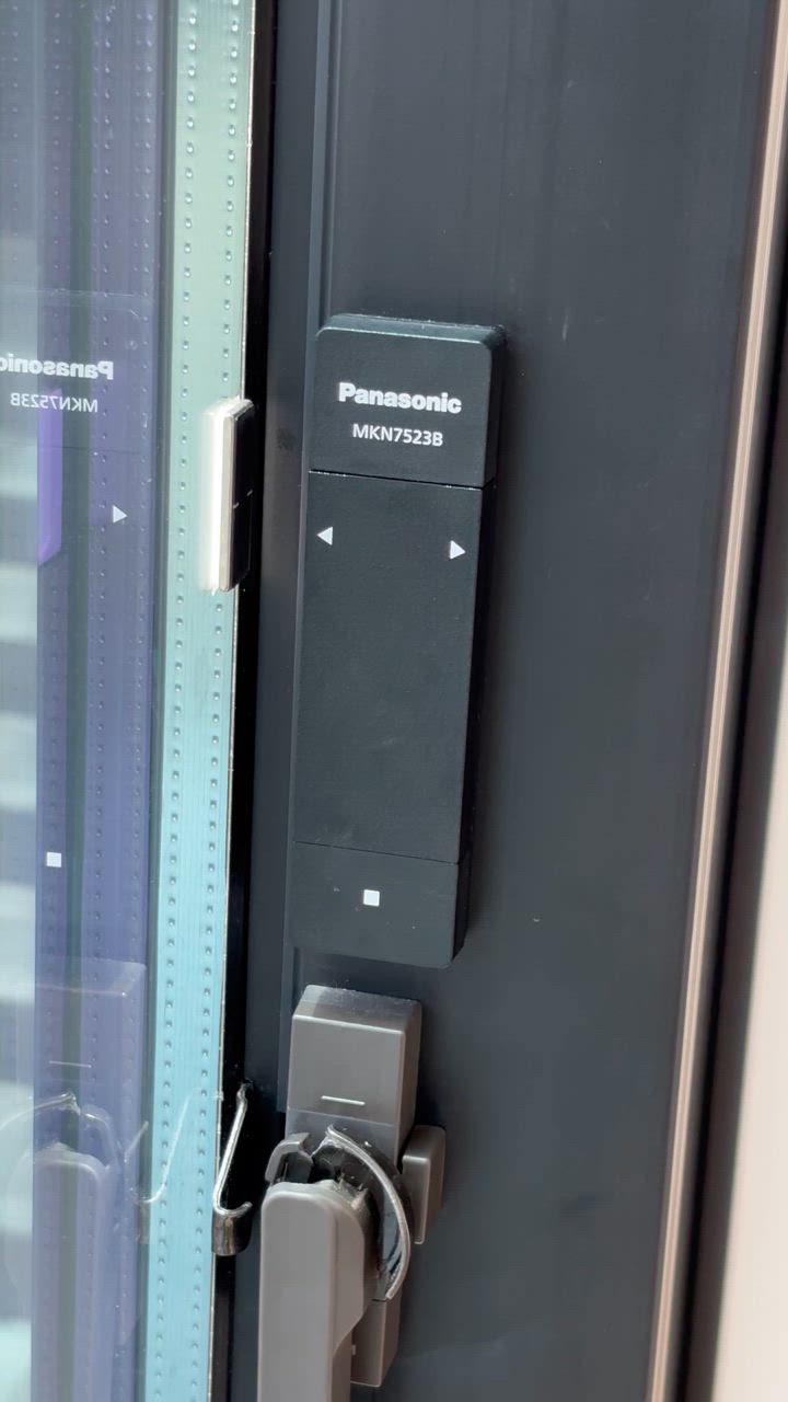 窓センサー送信器(施解錠検知機能付) ブラック MKN7523B Panasonic パナソニック MKN7523B 窓センサー送信器（施解錠検知