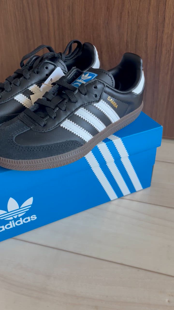 adidas スニーカー アディダス 17-21 SAMBA OG C キッズ サンバ