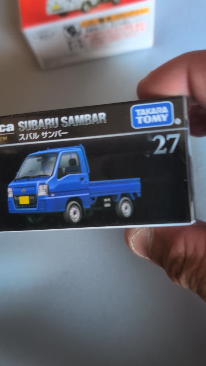 トミカプレミアム 27 スバル サンバー (通常品 ＆ 発売記念仕様