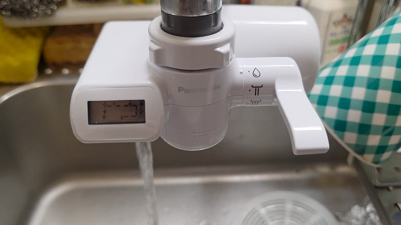 パナソニック TK-CJ24-W 浄水器 ホワイト TKCJ24W : ベスト電器