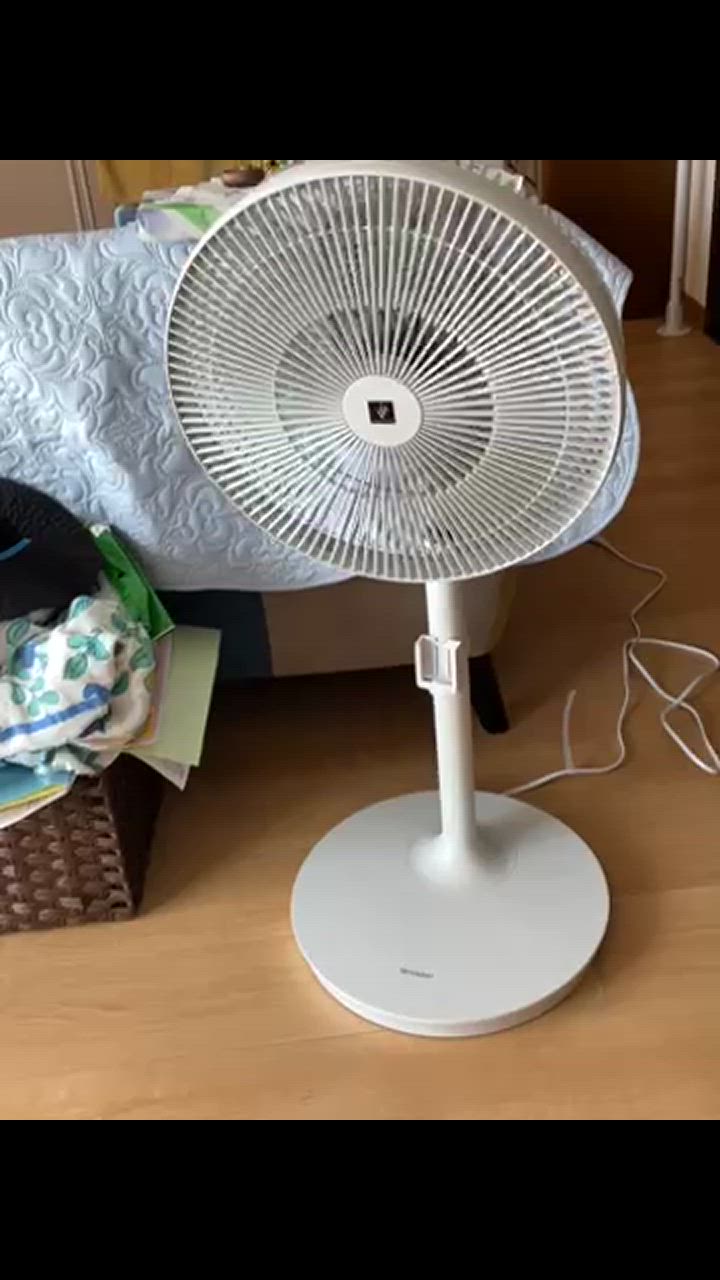 シャープ SHARP リビング扇風機 ［DCモーター搭載 /リモコン付き
