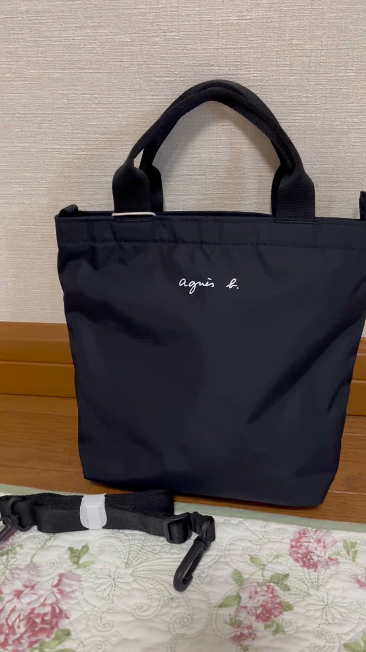 【agnes b】 ロゴハンドバッグ agnes b.(アニエスベー)］ロゴハンドバッグ - ホーム・婦人