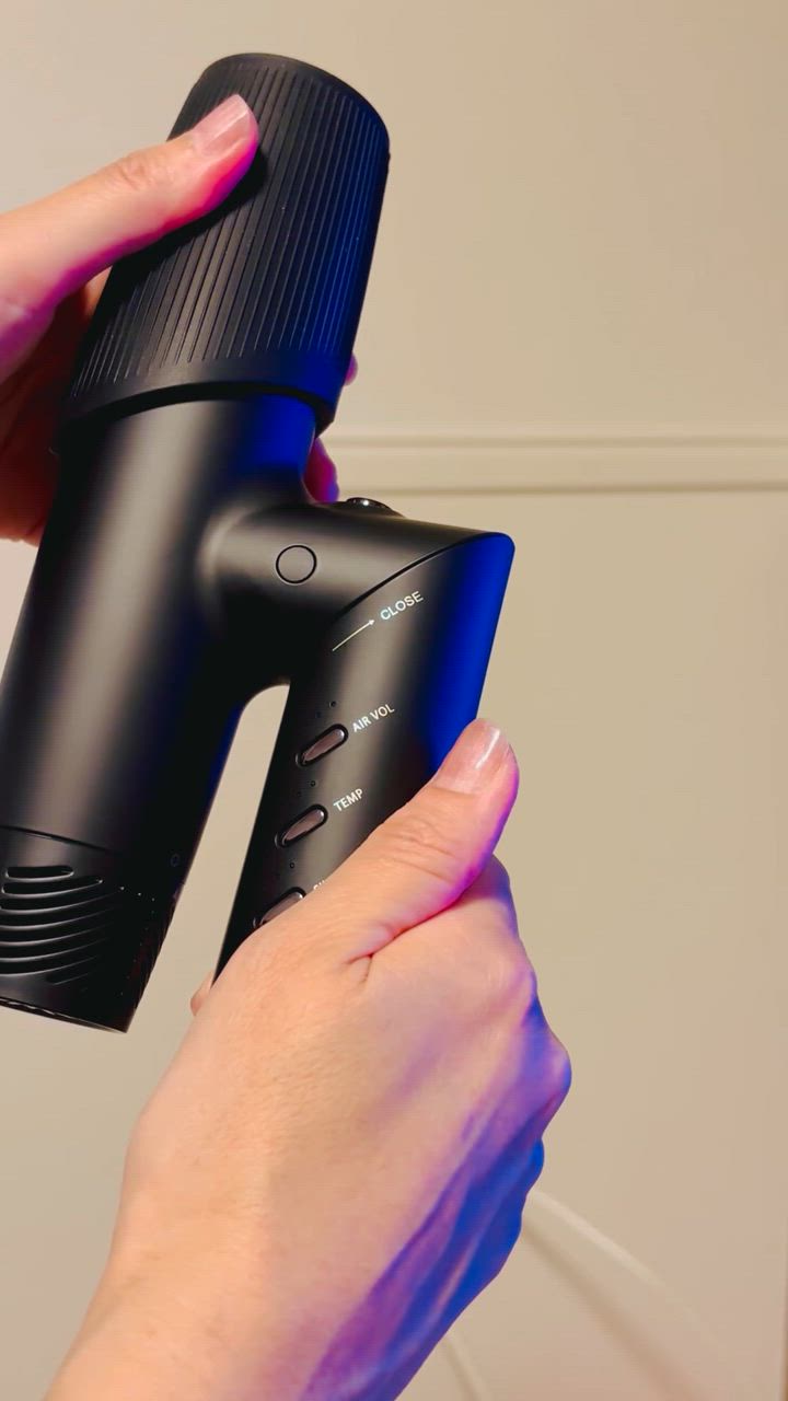KINUJO PRO ヘアドライヤー Hair Dryer KP101 ブラック 絹女