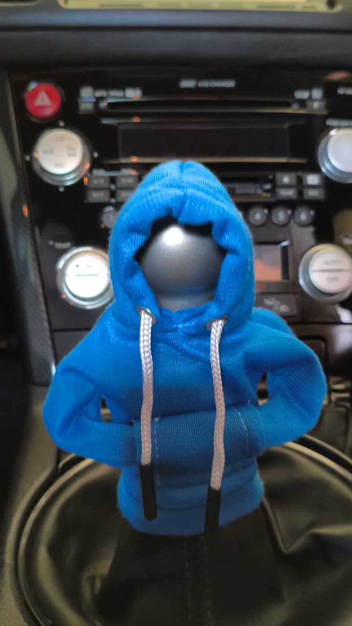 チタンシフトノブ　ブルーグラデーション　GR86 MT車専用 BRZ チタン製シフトノブ タイプEBR ブルーグラデーション仕上げ