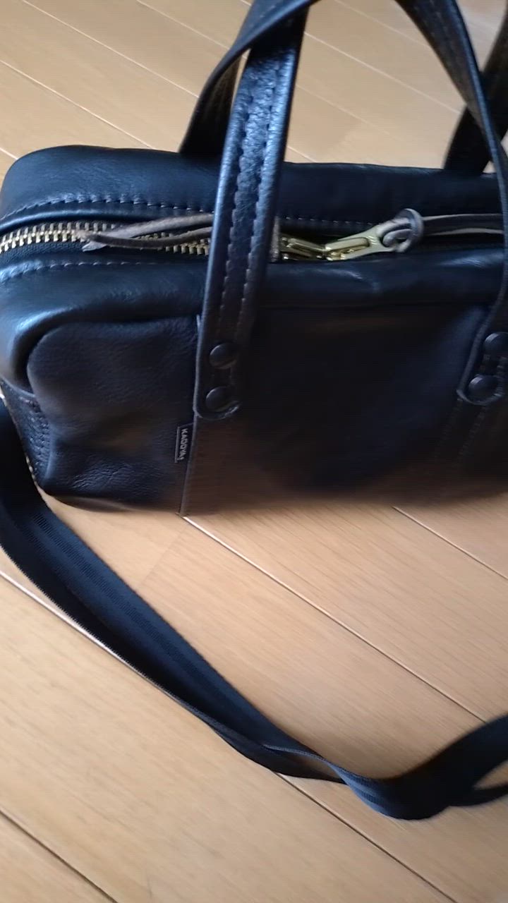 カドヤ　KADOYAミニボストンバッグ美品 imgrc0183021330.jpg