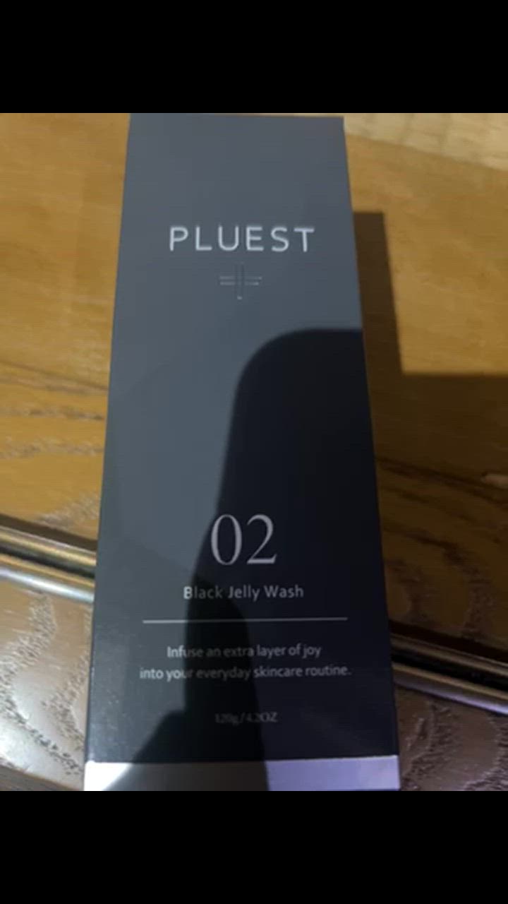 PLUEST プルエスト ブラックジェリーウォッシュ 洗顔 毛穴 洗顔