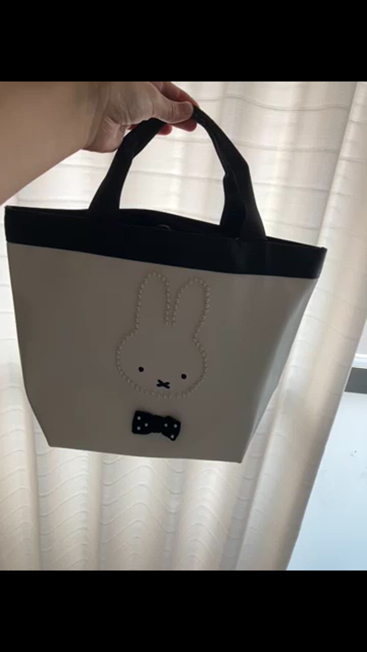 MiiA ミッフィー miffy パールトリミングバッグ ホワイト miffy パールトリミングバッグ｜バッグ｜バッグ｜MIIA（ミーア