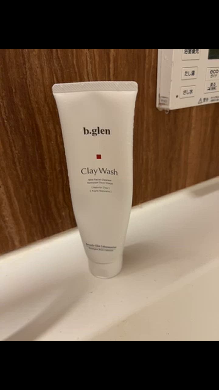 b.glen クレイ洗顔 クレイウォッシュ 洗顔 泡立て不要 時短 強力