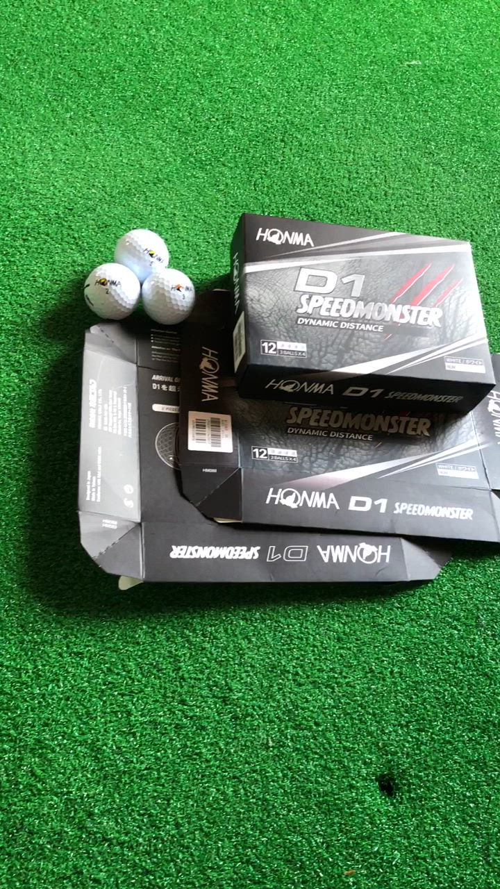 【新品】ホンマ 本間ゴルフ D1 スピードモンスター ゴルフボール 4ダース Amazon.co.jp: 【4ダースセット】本間ゴルフ HONMA D1