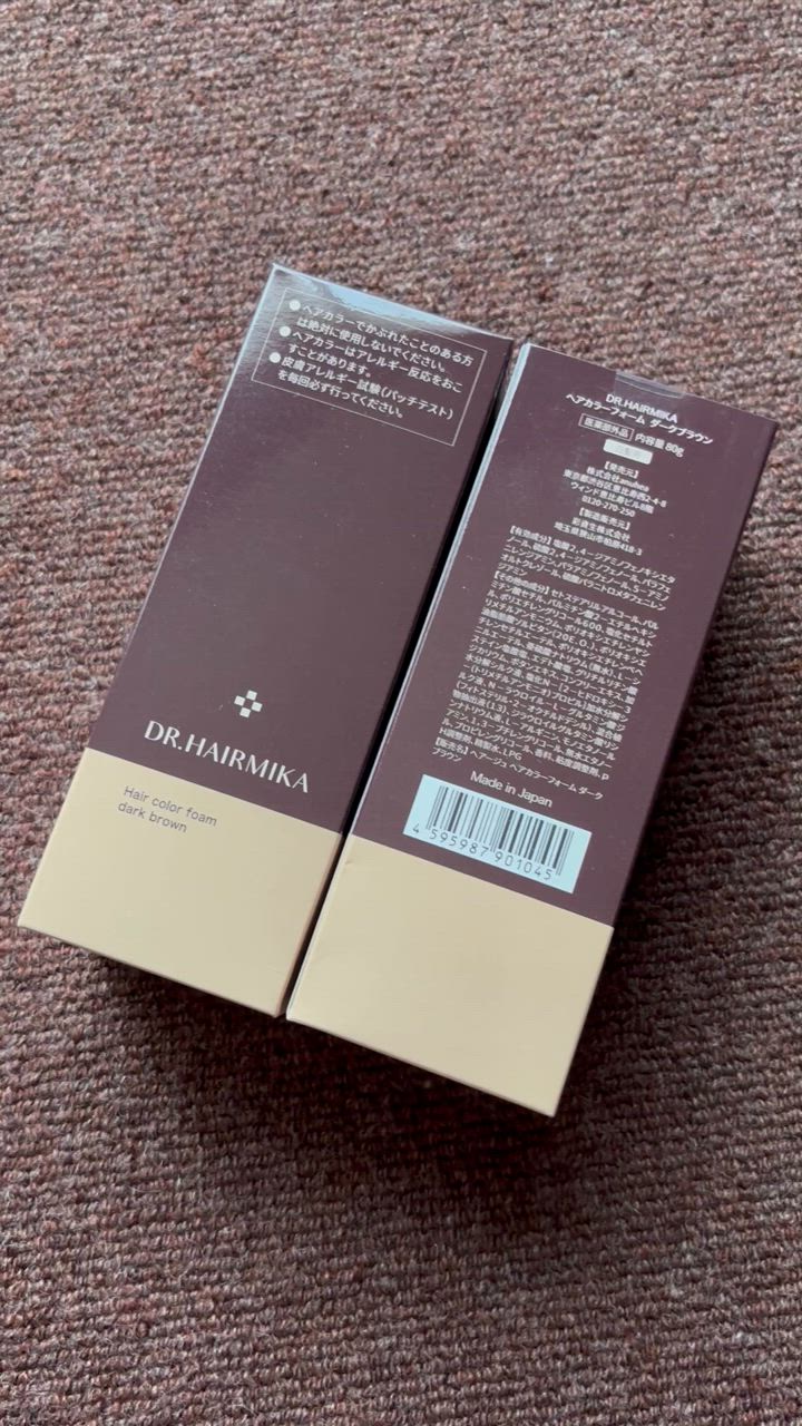定価8600円×5個セット】ドクターヘアミカ 白髪染め ヘアカラー