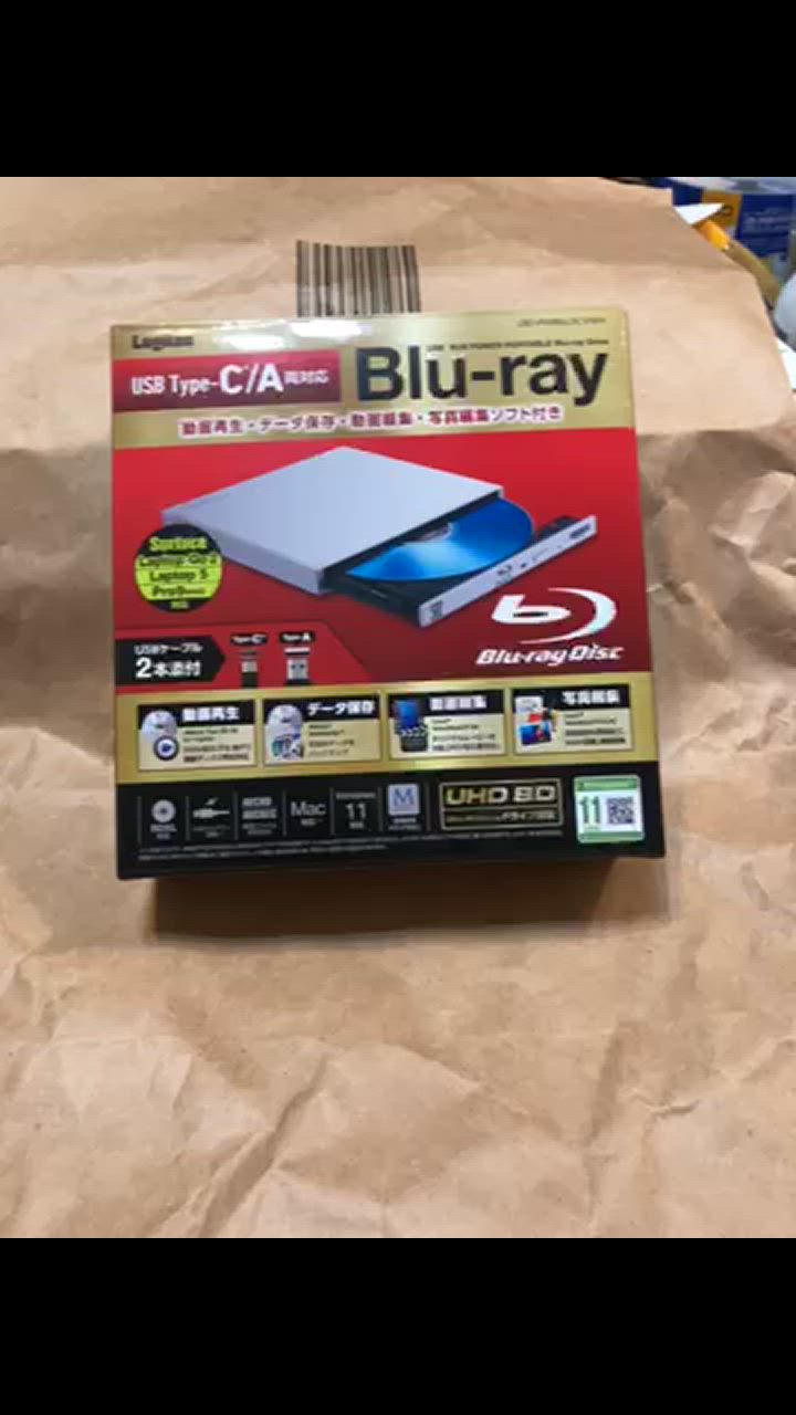 ロジテック ロジテックBlu-ray ディスク ドライブ Type-C
