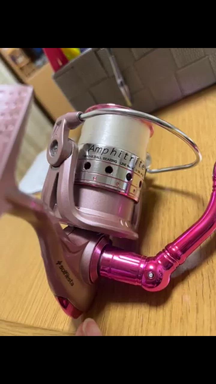 ピンク エギングセット エギングロッド 8.0ft と 8.4ft からご