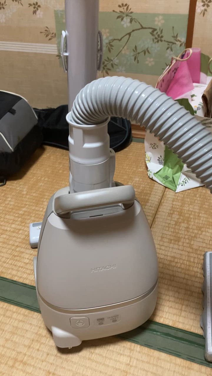 HITACHI CV-KP90L キャニスター掃除機　紙パック式 Amazon.co.jp: 紙パック式クリーナー かるパック 日立 CV-KP90L