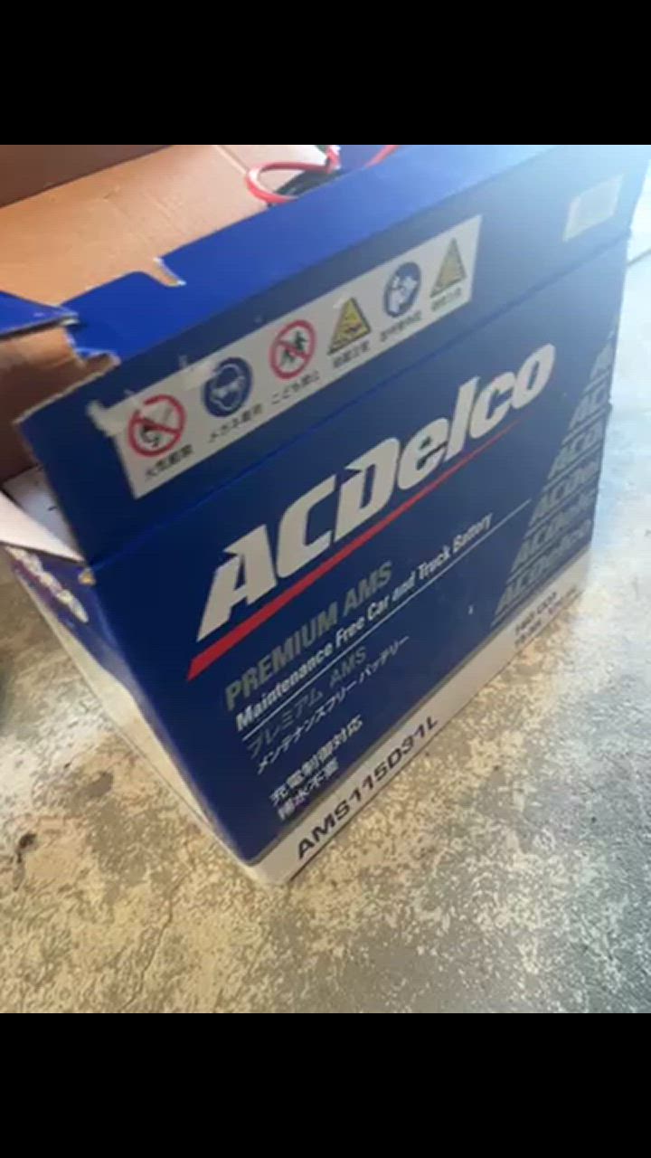 ACDelco AMS115D31L カーバッテリー　新品未使用　即日発送 ACDelco AMS115D31L ACデルコ メンテナンスフリー 高性能