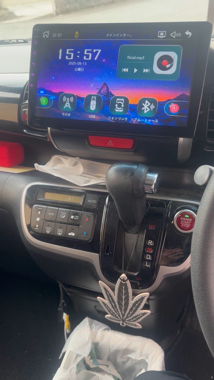 カーオーディオN10L2ラジオ10インチディスプレイ2DIN Bluetooth
