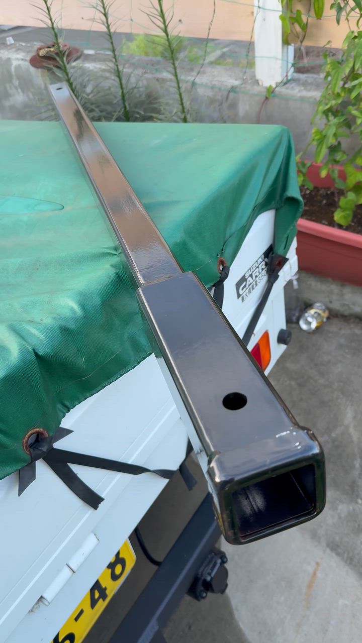 タグマスター等 50ｍｍ角 延長トング 全長126ｃｍ トレーラー用 タグマスター等50ｍｍ角 延長トング全長約114ｃｍ ステンレス