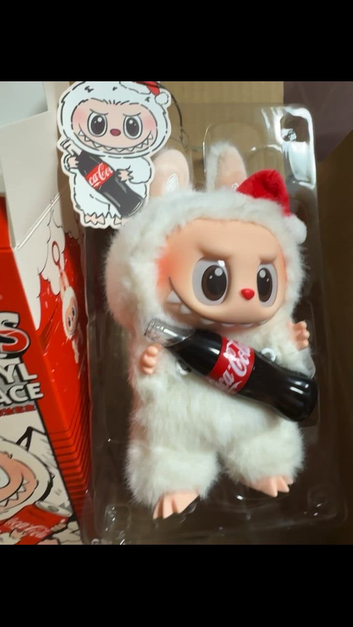 正規品] ラブブ ぬいぐるみ コカコーラ THE MONSTERS ピース POP