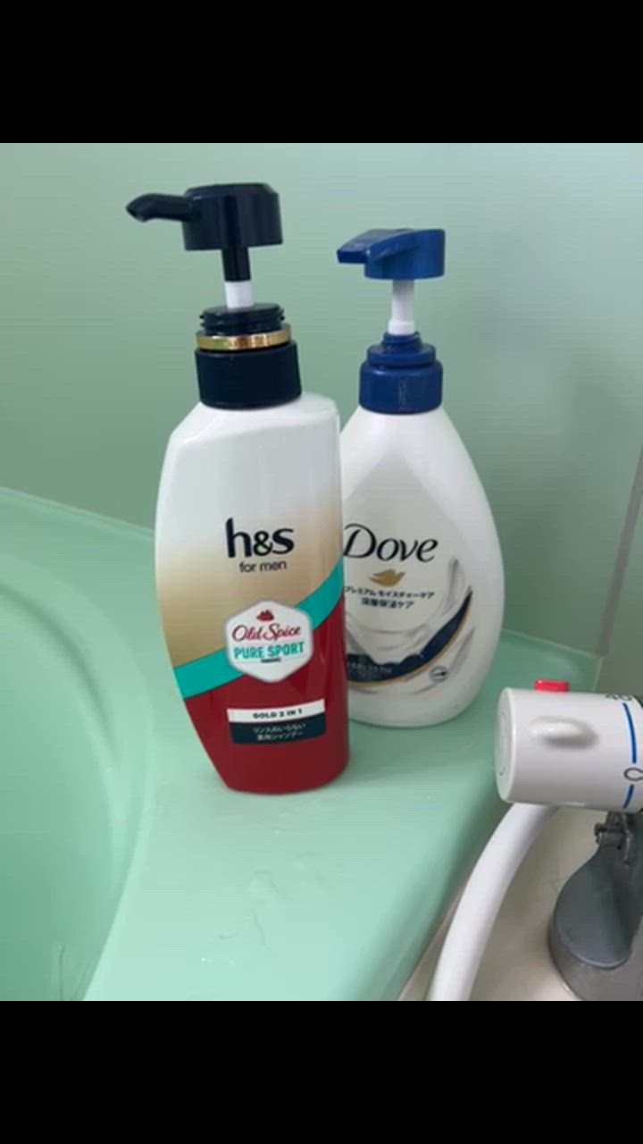 h&s for men ゴールド 2in1 オールドスパイス ピュアスポーツの