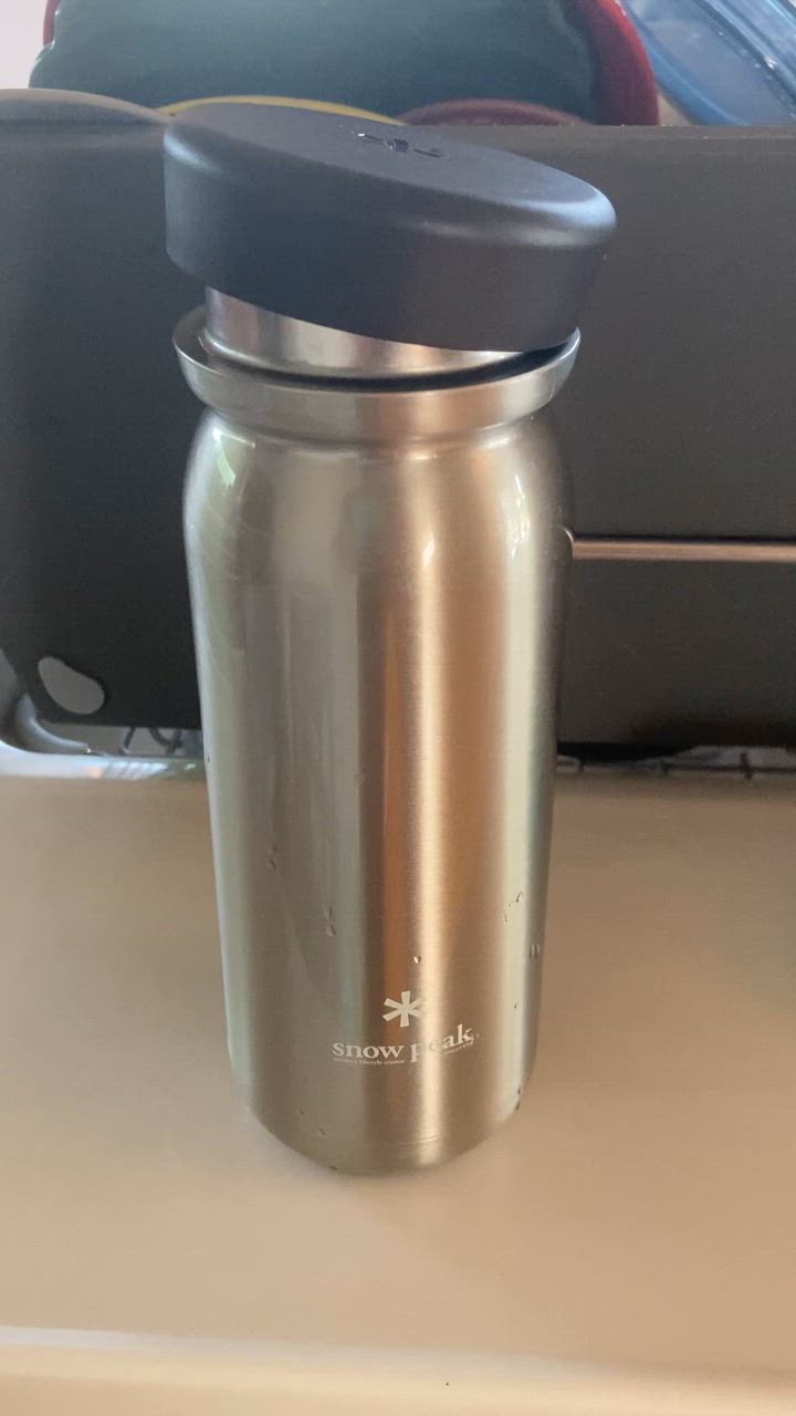  peak ステンレス真空ボトル タイプM 500 クリア ステンレス真空ボトルタイプM500クリア| スノーピーク(Snow Peak)