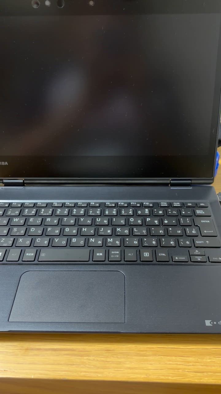 X072【美品】13.3型2Kタッチパネル/i5第5世代/12GB/256GB dynabook VZ/MX 価格.com限定 W6VZMX5CAL-K タッチパネル付き