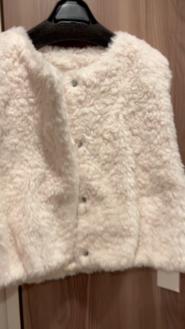 ballsey ランダムファーショートベスト　ジレ　トゥモローランド 楽天市場】【SALE／40%OFF】ランダムファー ショートベスト