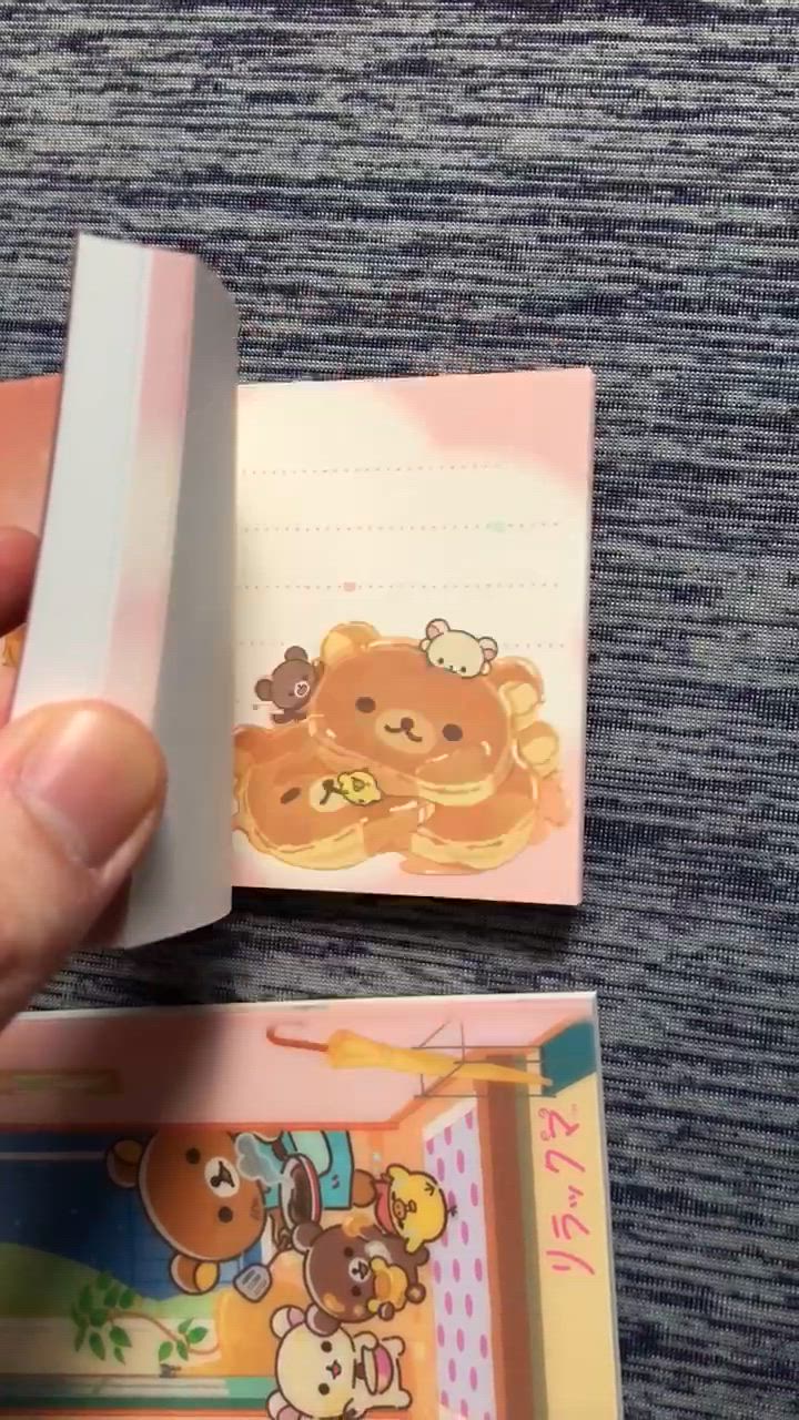 KORO　リラックマメモ帳 リラックマ 初期 メモ帳 - メルカリ