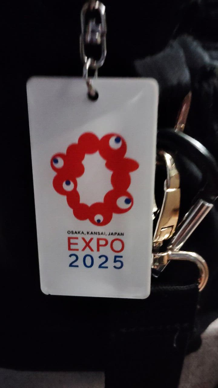 ミャクミャク アクリルネームタグ S 2025 大阪関西万博 キャラクター