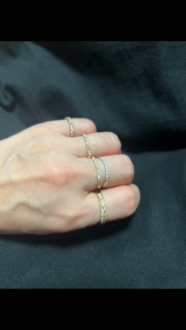 Classic CHESS 指輪 レディース ダイヤモンド エタニティリング K10