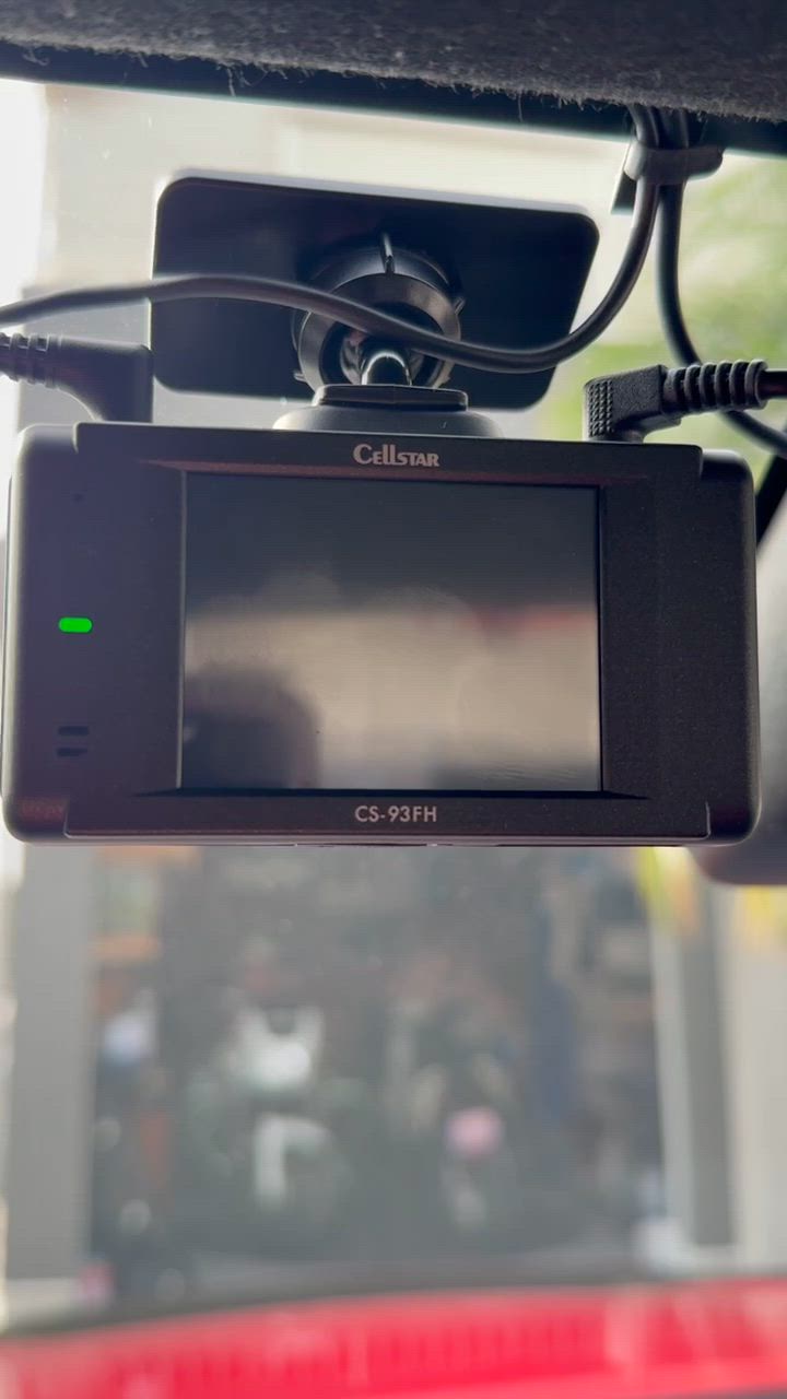 CELLSTAR セルスター CS-93FH 前後2カメラ ドライブレコーダー 日本製
