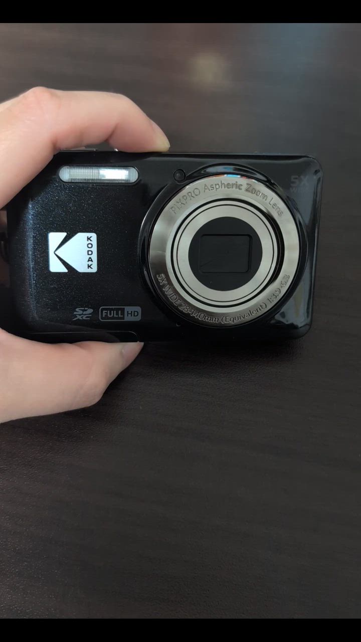 Kodak KODAK（コダック） コンパクトデジタルカメラ FZ55BK