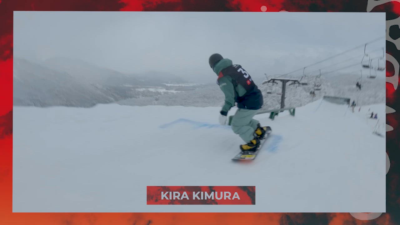 【スノーボード】スロープスタイル・アジアカップ 世界王者木村の特別映像公開！！