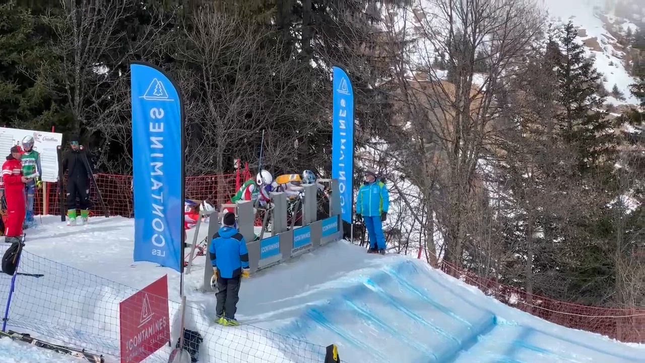 【スキー】向川桜子選手ヨーロッパカップ4位獲得　レ・コンタミンヌ/フランス