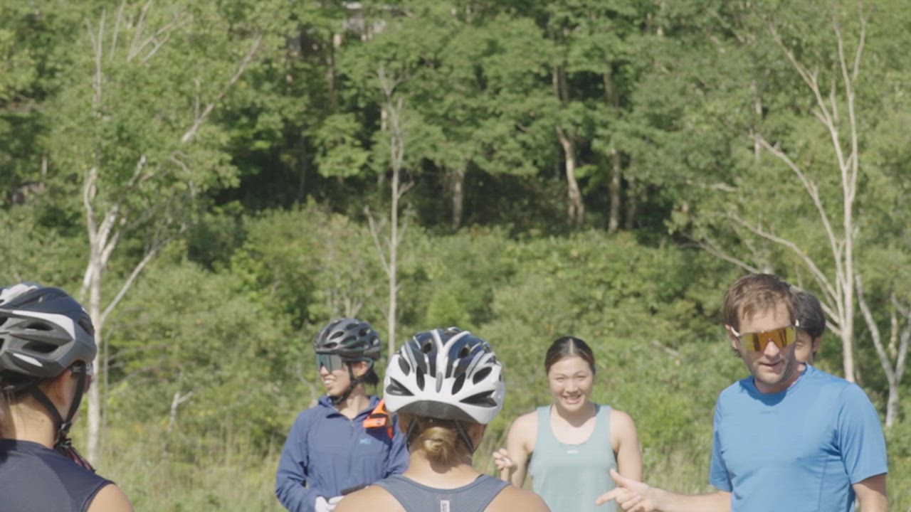 【スキー】クロスカントリースキー　夏季トレーニング　ローラースキー