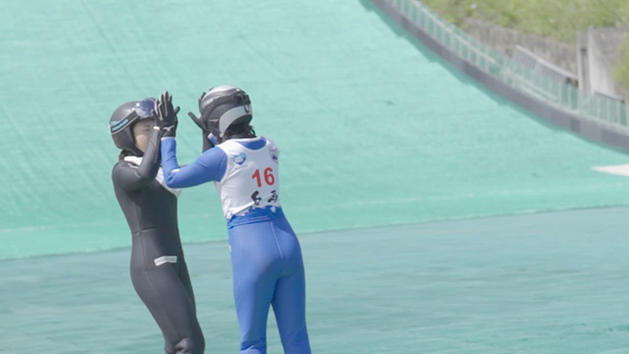 【スキー】2025白馬サマージャンプ大会　ラージヒル　女子