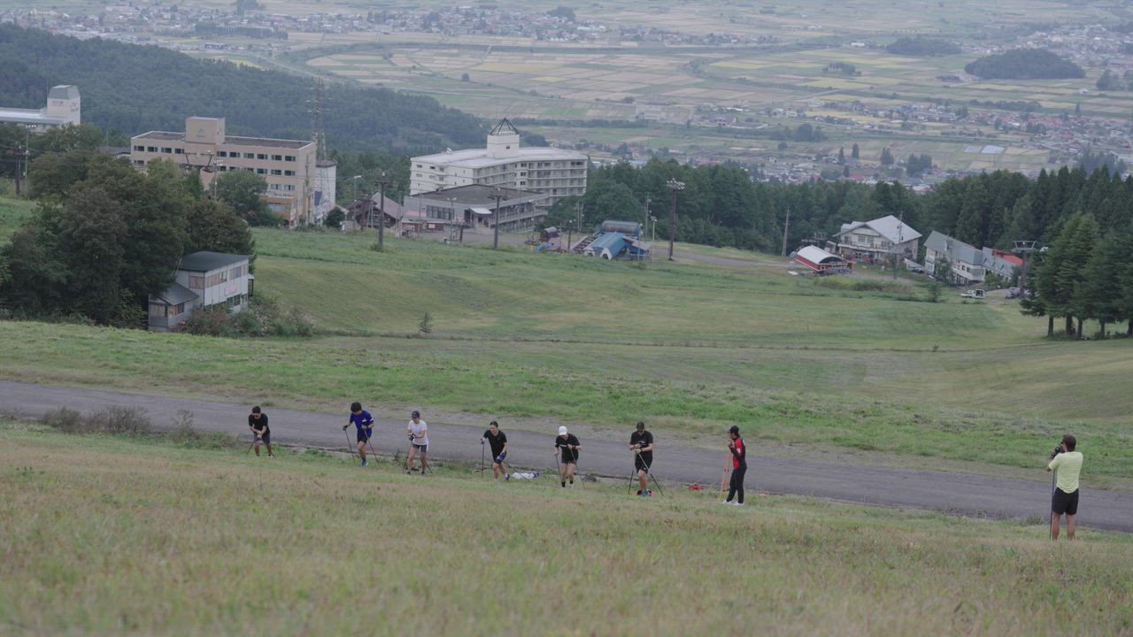 【スキー】クロスカントリースキー 　ポールジャンプ＆スピードトレーニング