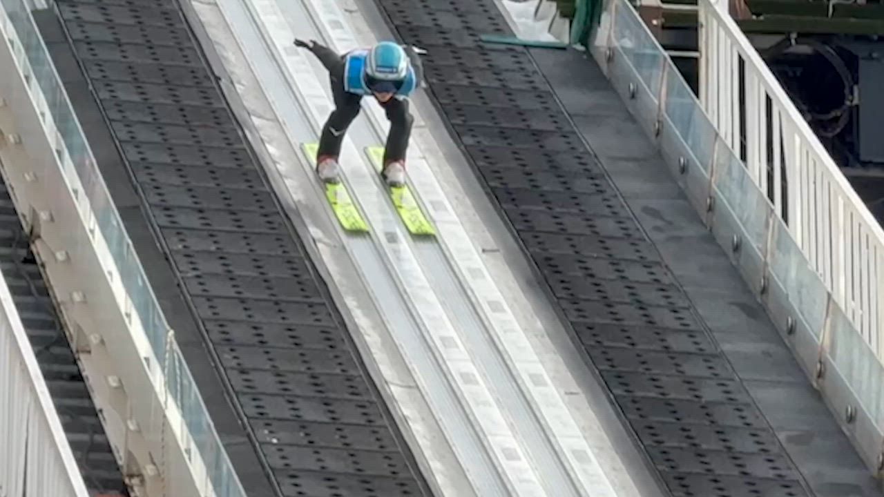 【スキー】スキージャンプ　第104回全日本スキー選手権大会ノーマルヒル女子