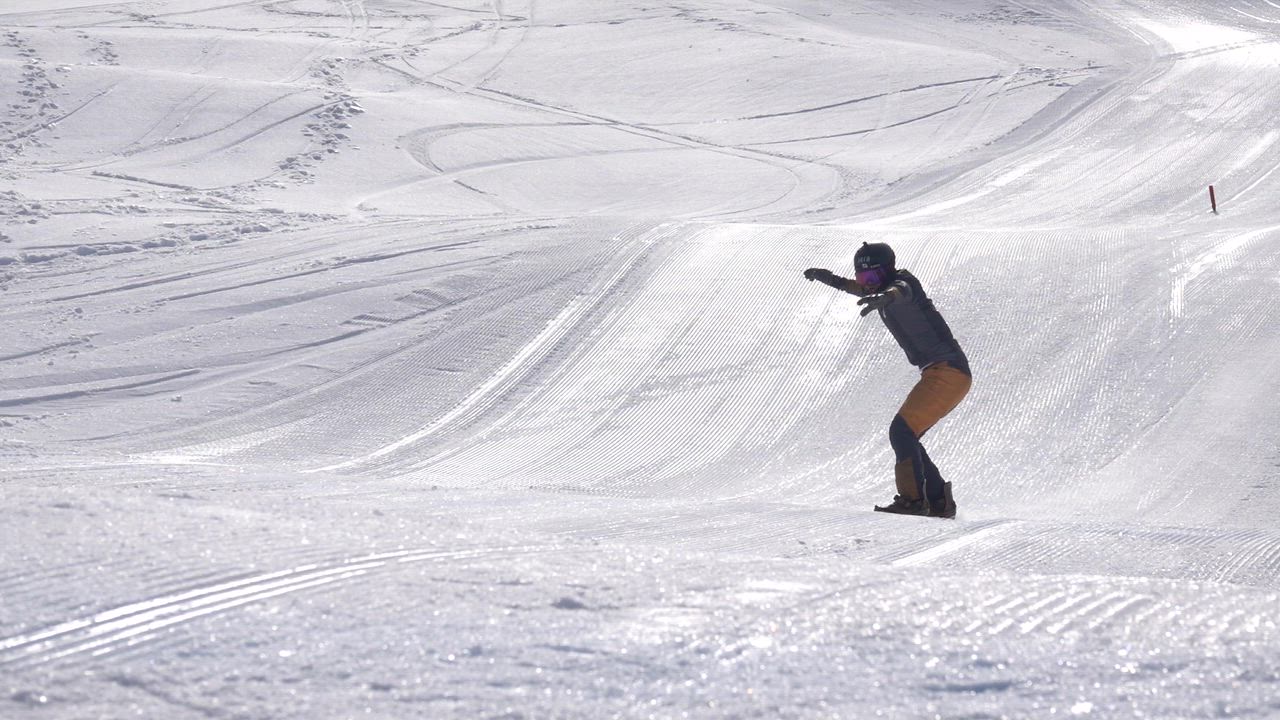 【スノーボード】標高3000mでトレーニング！スノーボードクロス 佐藤聖悟選手のコーストレーニング映像 part2
