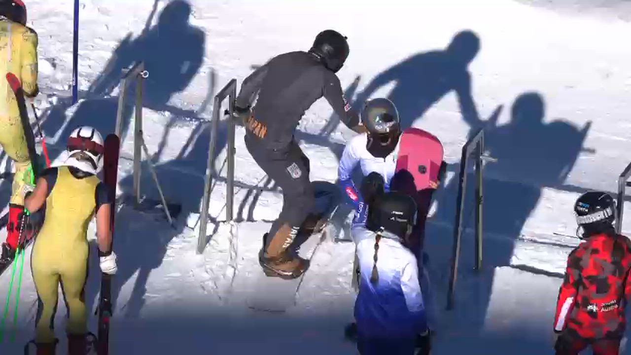 【スノーボード】大会にむけて徐々にギアを上げる スノーボードクロス 佐藤聖悟選手のコーストレーニング