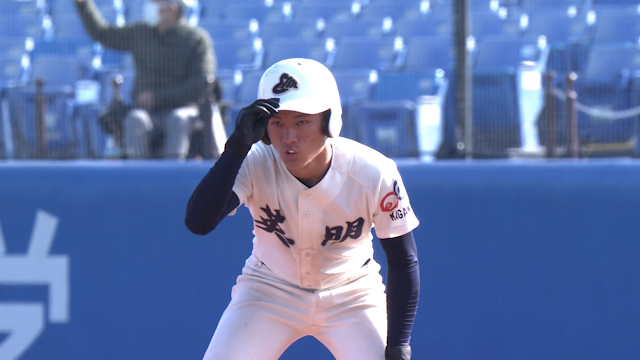 ２アウトランナーなしから英明１年生が躍動