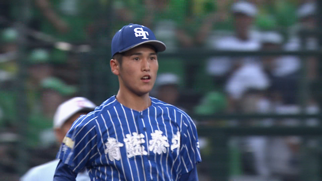 後半戦から再びマウンドに上がった青藍泰斗エース永井　熱帯びる投手戦【青藍泰斗vs佐賀北】
