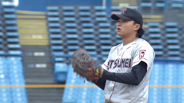 今大会初登板の立命館大２年生髙橋